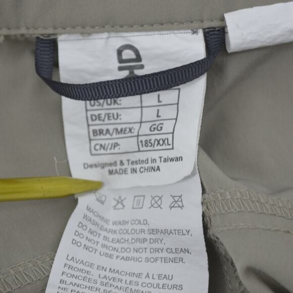 AK Womens Hiking Cargo Convertible Pants Gorpcore Sz Large - Picture 5 of 16